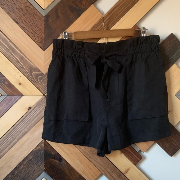 Socialite Pants - Socialite Paperbag Waist Shorts